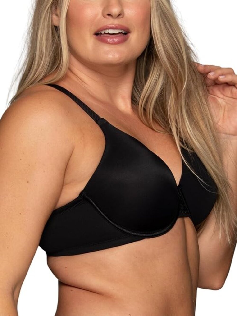 Vanity Fair ✨ Beauty Back Full Figure Bra Style#71380 Black 40D NWT